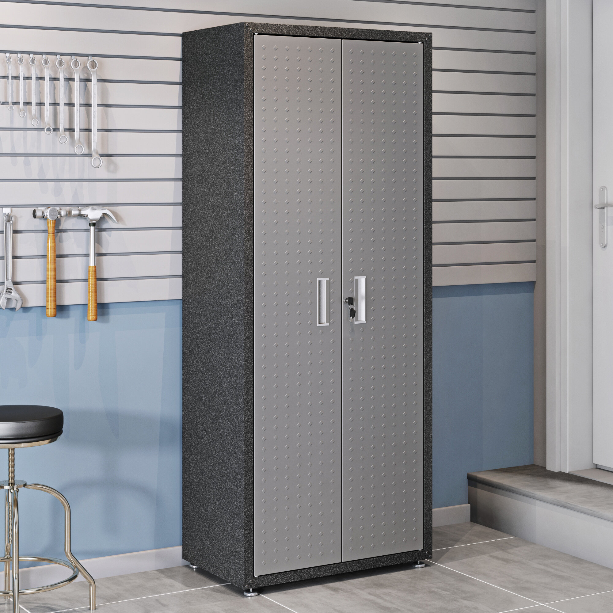 Wfx Utility 74 H X 30 W X 18 D Garage Storage Cabinet Reviews