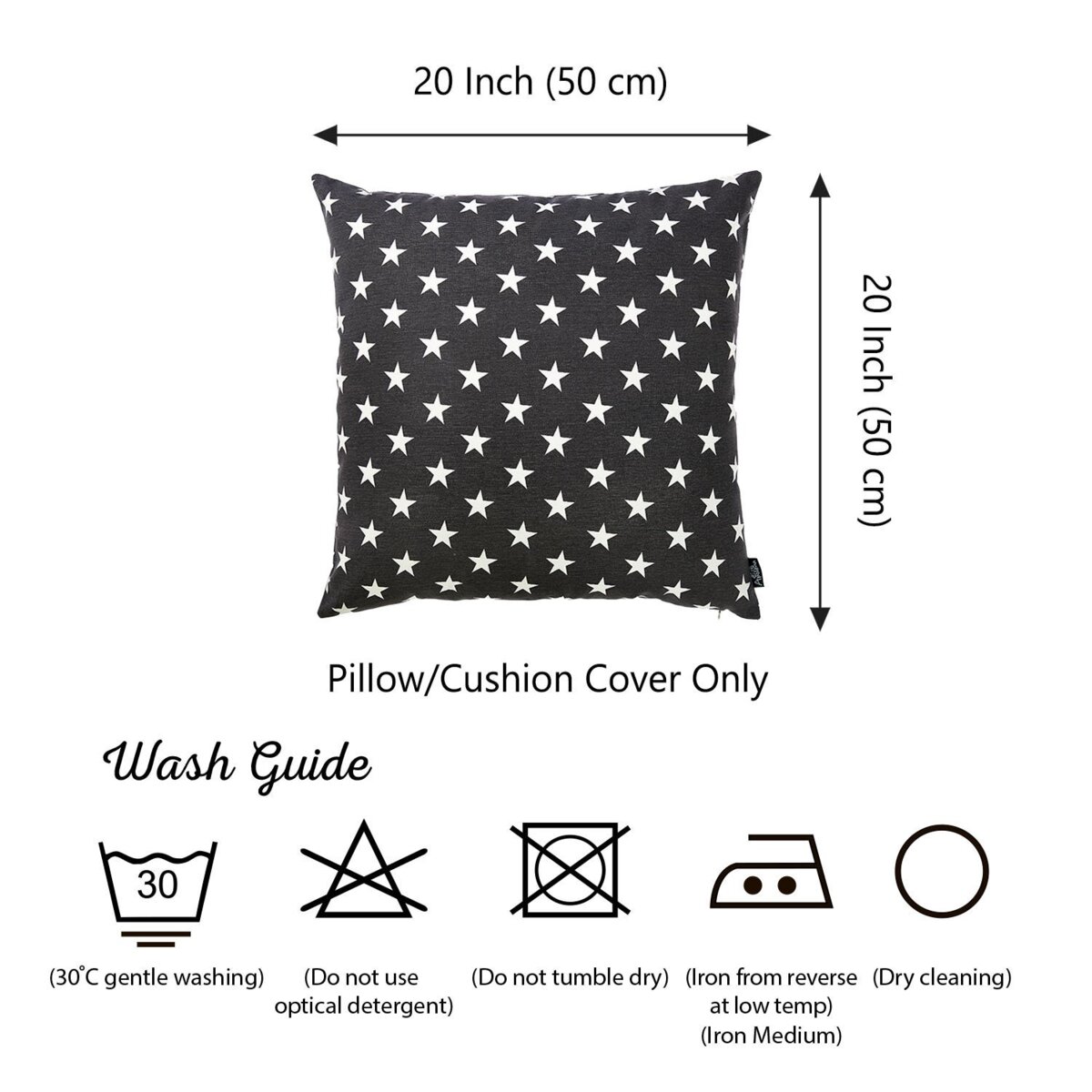 August Grove® Downham Easy Care Square Pillow Cover | Wayfair