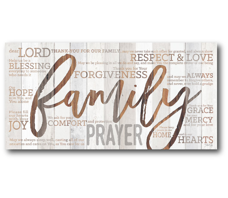 Winston Porter Family Is Everything Wrapped Canvas Textual Art On Canvas Reviews Wayfair