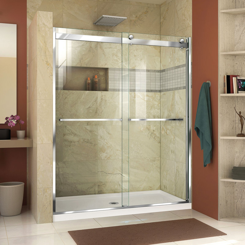 Dreamline Essence H 48 X 76 Bypass Semi Frameless Shower Door