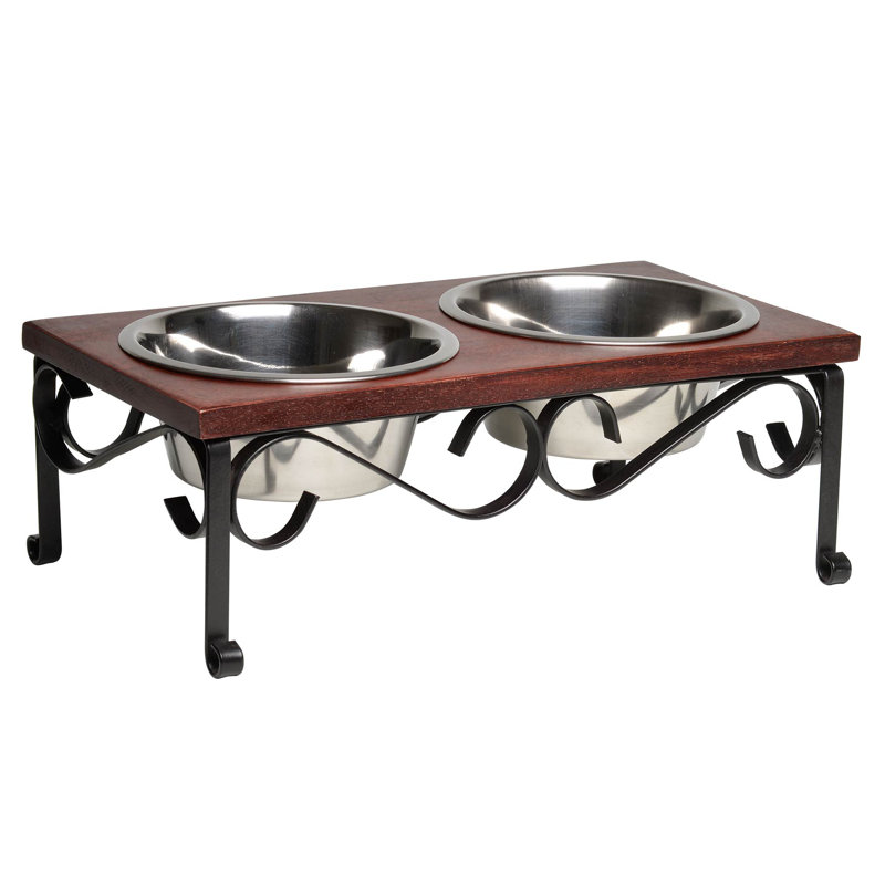 wayfair elevated dog bowls