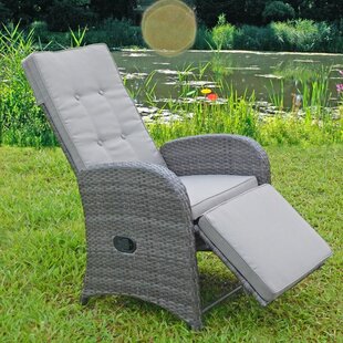 Sol 72 Outdoor Islas Recline Chair With Cushion Wayfair Co Uk