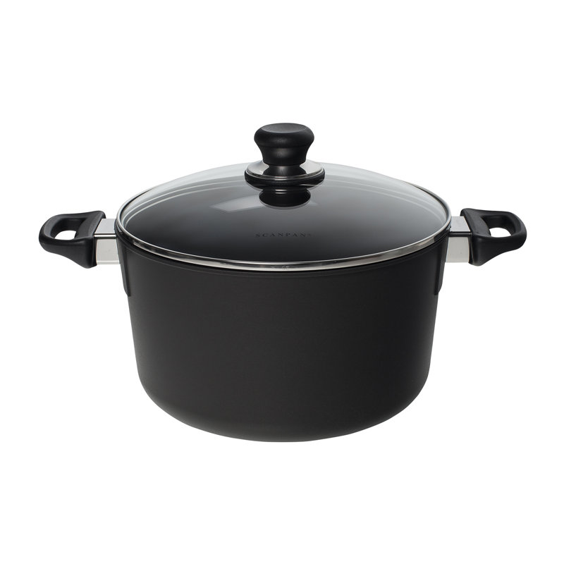 Scanpan Classic Induction 7 Qt Non Stick Aluminum Round Dutch Oven With Lid Wayfair