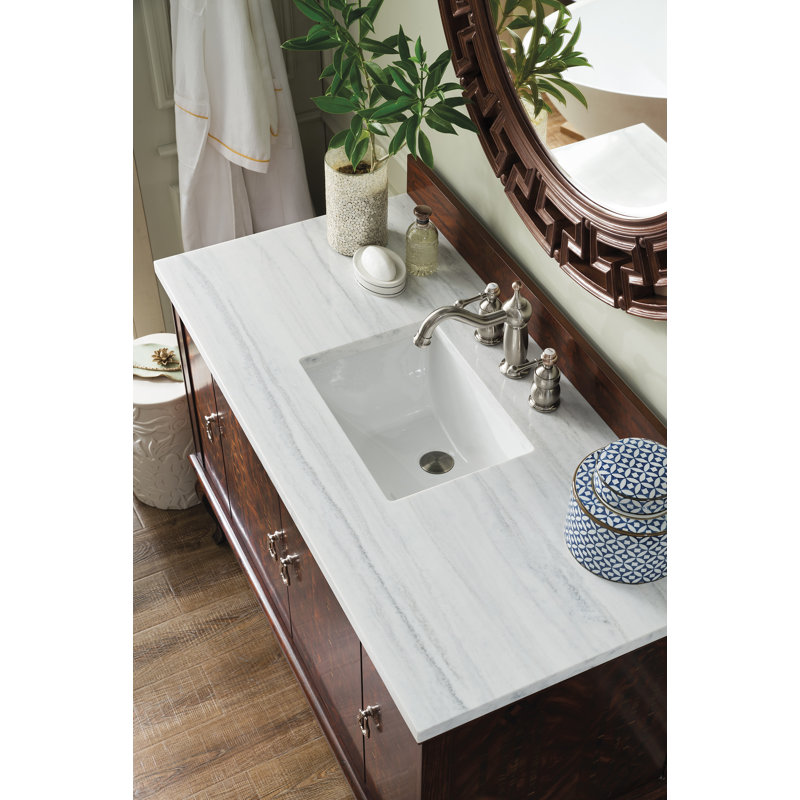 James Martin Furniture Palm Beach 48" Single Dark Amber ...