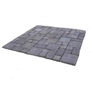 Cass Stone Concrete Patio-on-a-Pallet Kit