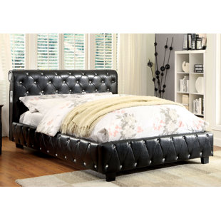 Go to store & view more images Jacinda Upholstered Panel Bed by Hokku Designs