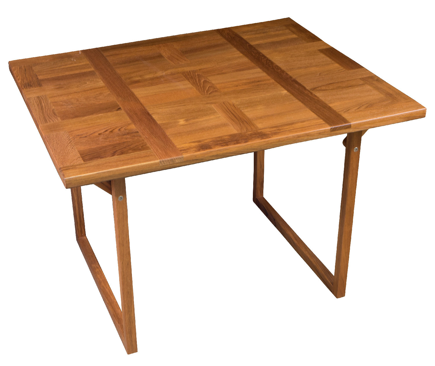 Prime Teak Products 30'' Solid Wood Rectangular Portable Folding Table Wayfair