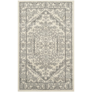 Modern Gray Silver Area Rugs Allmodern Glover Contemporary Ivory Silver Area Rug