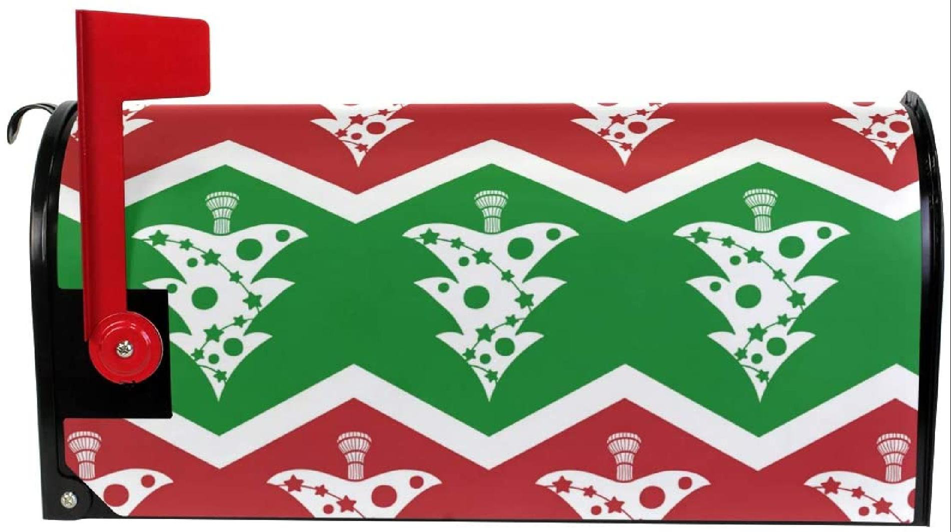 The Holiday Aisle® Calfas Christmas Tree Mailbox Covers Custom