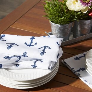 Ambiente Serviettes with Maritime Design with lighthouses 20 napkins per Pack