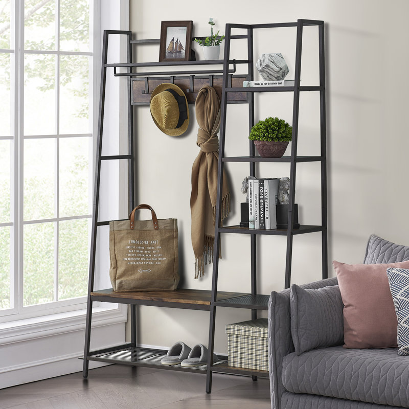 Roger Hall Tree with Bench and Shoe Storage