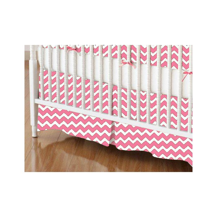 Sheetworld Chevron Zigzag Crib Skirt Wayfair