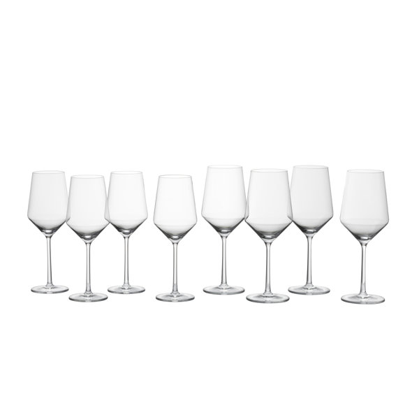 Modern Contemporary Crystal Wine Glasses Set Allmodern