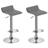 Kreatz Adjustable Height Swivel Bar Stool (Set of 2) by Orren Ellis