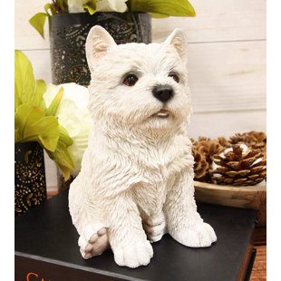 Set of 4 3dRose cst/_23301/_3 West Highland Terrier Westie Westie in Costume Witch Halloween Westie Dog-Ceramic Tile Coasters
