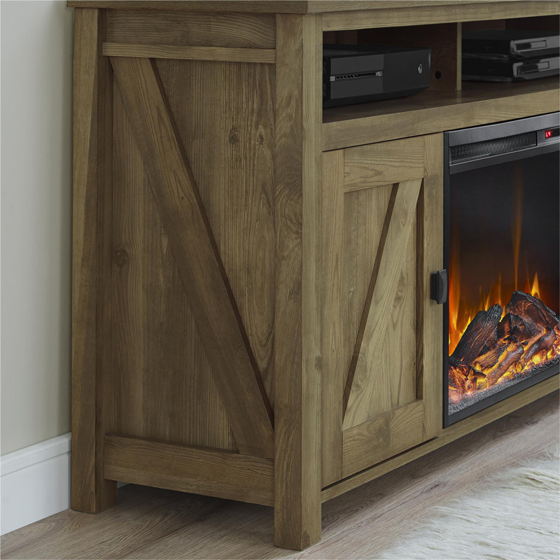 Whittier Tv Stand For Tvs Up To 60 Inches With Electric Fireplace