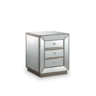 Go to store & view more images Maguire 3 Drawer Nightstand by House of Hampton