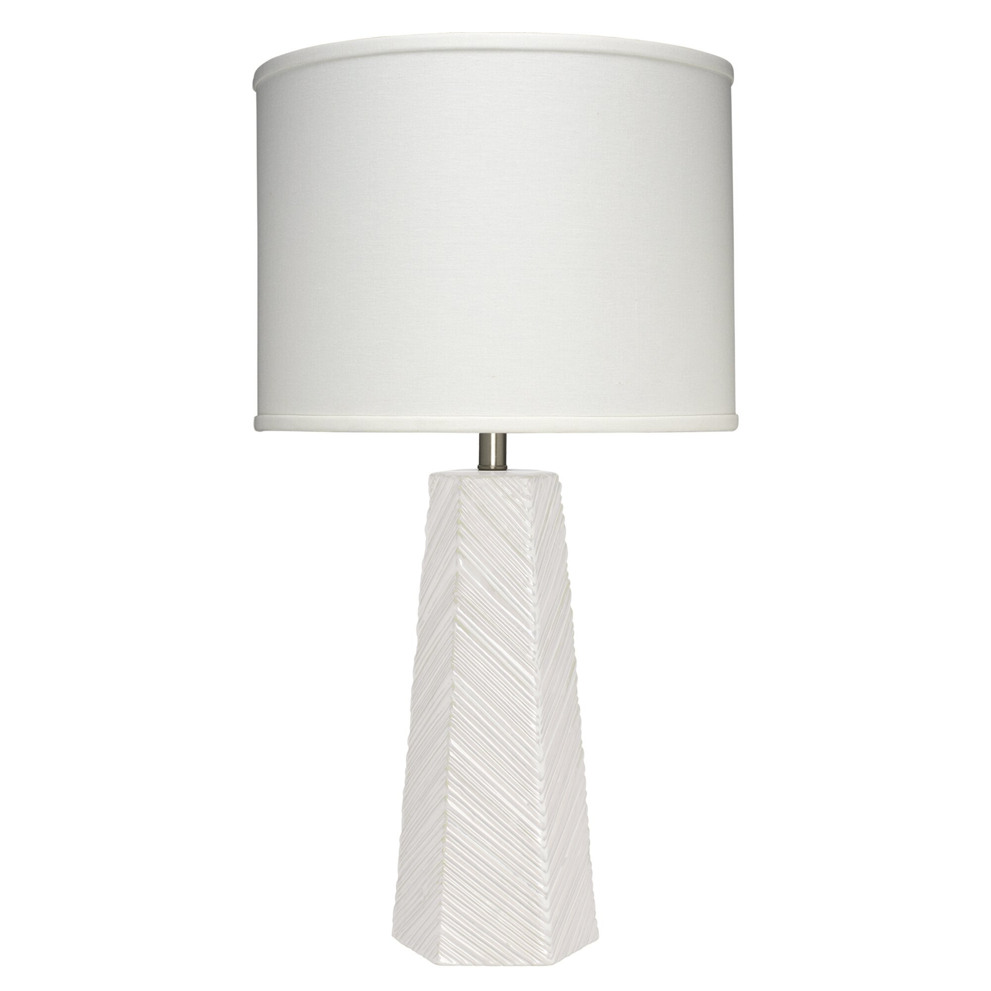 cream ceramic table lamp