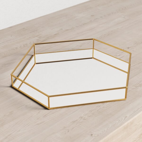 Modern Contemporary Mirrored Vanity Tray Allmodern