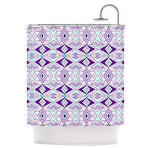 Geometric Shower Curtain