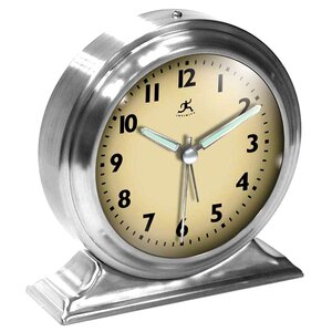 Metal Alarm Desktop Clock