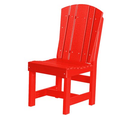 Patricia Patio Dining Chair Rosecliff Heights Color Bright Red