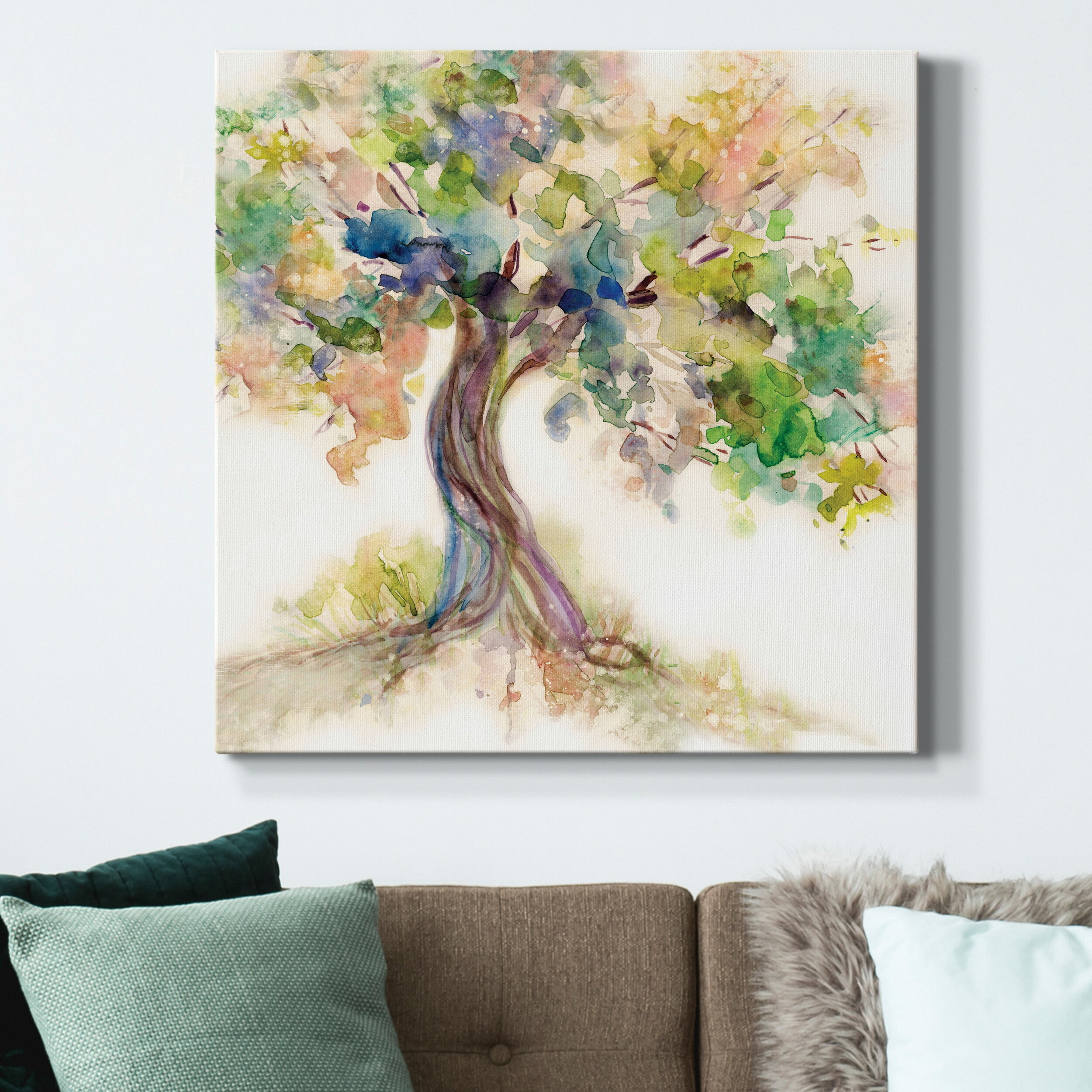 Lark Manor Tree Of Life - Wrapped Canvas Print & Reviews | Wayfair