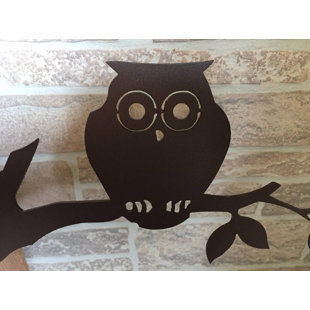 Gl Owl Decor Wayfair Metal Owl Wall Décor