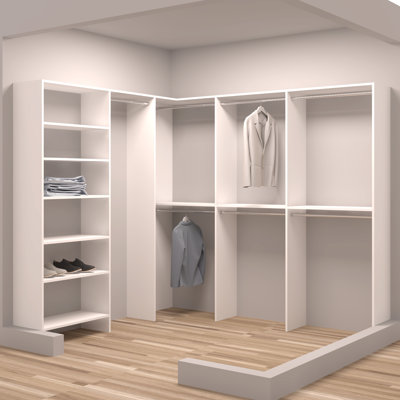 Tidysquares Inc Demure Design 8425w 93w Closet System