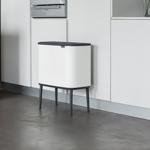 Karl Kruger 10 L Mülleimer Aus Emaille Wayfair De