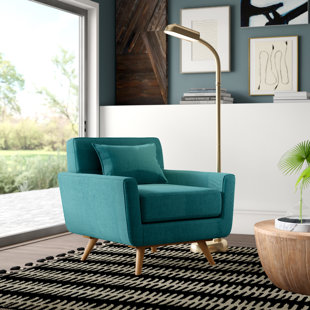 wayfair teal accent chair