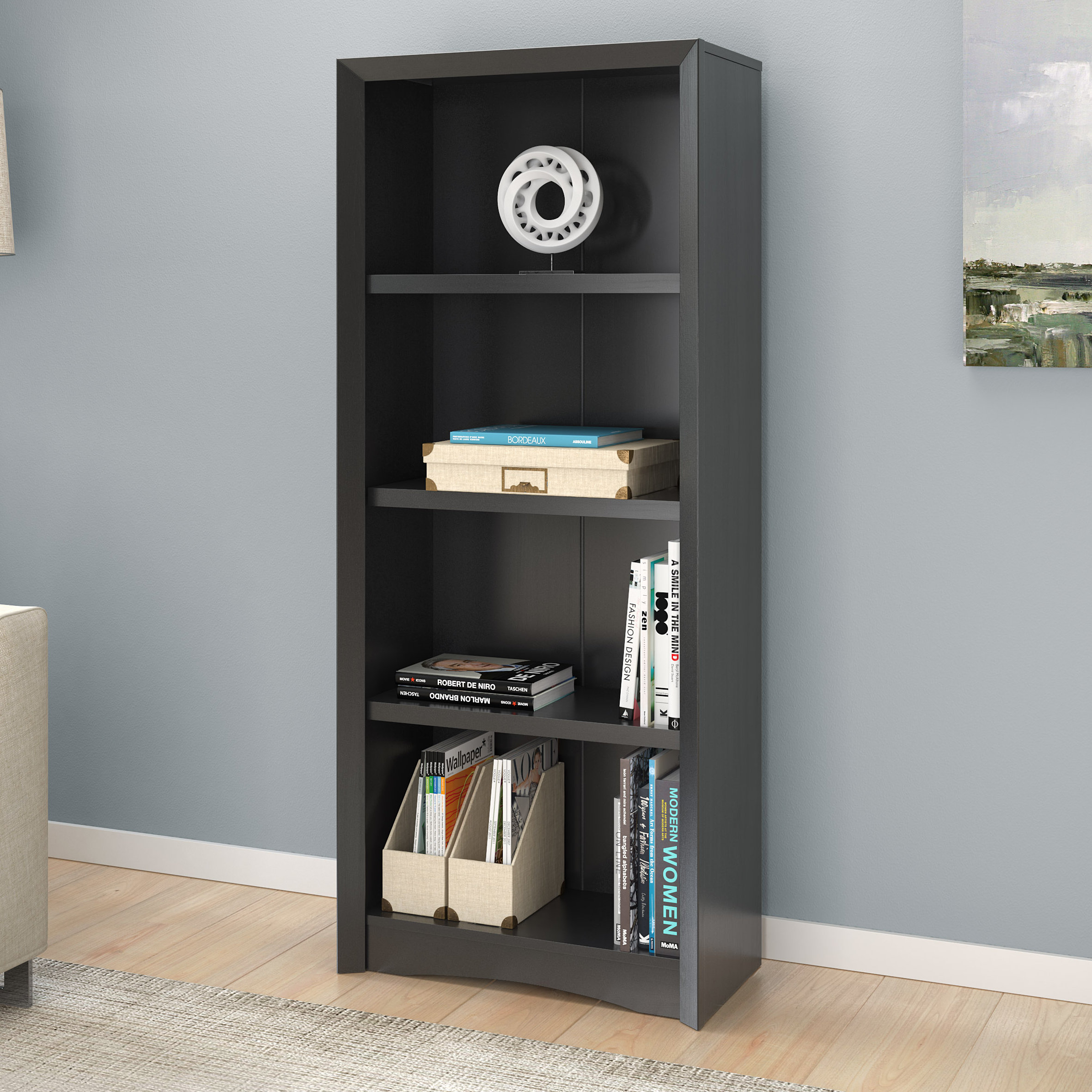 Darby Home Co Emmett Standard Bookcase Reviews Wayfair