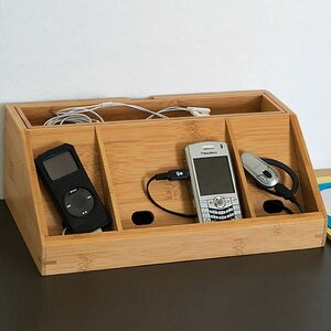 Bamboo Charging Station