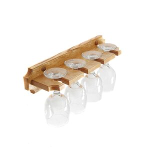 Cinchring Wall Mounted Wine Glass Rack