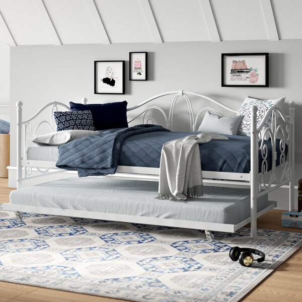 Shop Pattonsburg Metal Daybed with Trundle from Wayfair on Openhaus
