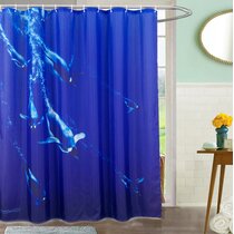 Details about   Cute Penguin Door Bath Mat Toilet Cover Rugs Shower Curtain Bathroom Decor 
