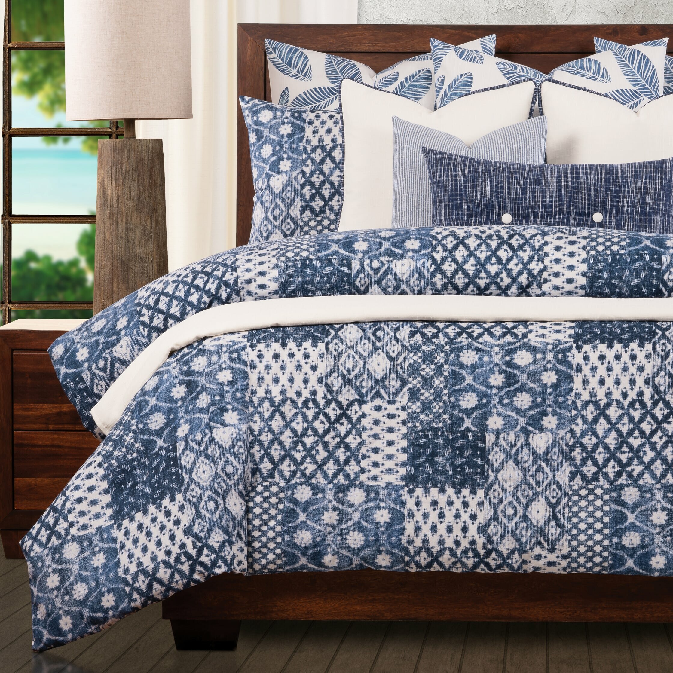 Ernest Hemingway Fishermans Cove Boho Chic Duvet Cover And Insert