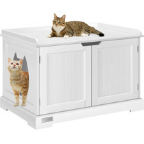double decker litter box enclosure
