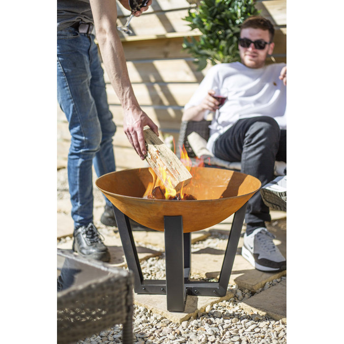 Sol 72 Outdoor Pablo Iron Wood Burning Fire Pit Wayfair Co Uk
