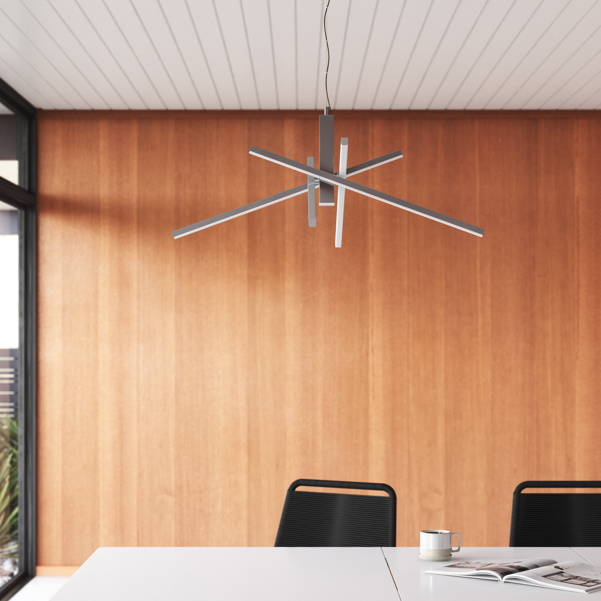 modern statement lighting
