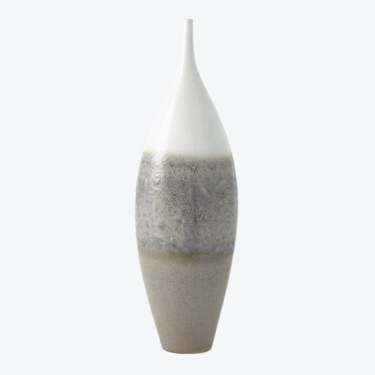 Silver Urban Trends 11410-UT Decorative Ceramic Vase 