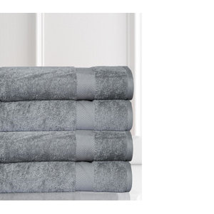 Oversized Luxurious Bath Sheet (Set of 4)
