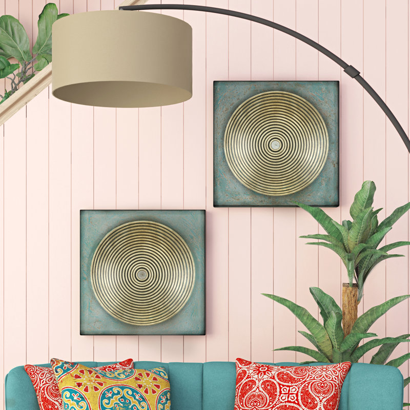 Bloomsbury Market Contemporary Square Wall Décor Reviews Wayfair Contemporary Square Wall