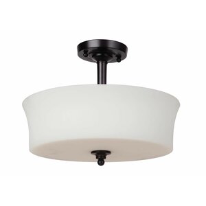 Farnborough 3-Light Semi Flush Mount