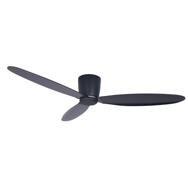 52 Anadarko 3 Blade Flush Mount Ceiling Fan With Remote Control Flush Mount Ceiling Fan