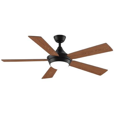 52 Celano V2 5 Blade Led Ceiling Fan With Remote Fanimation Finish