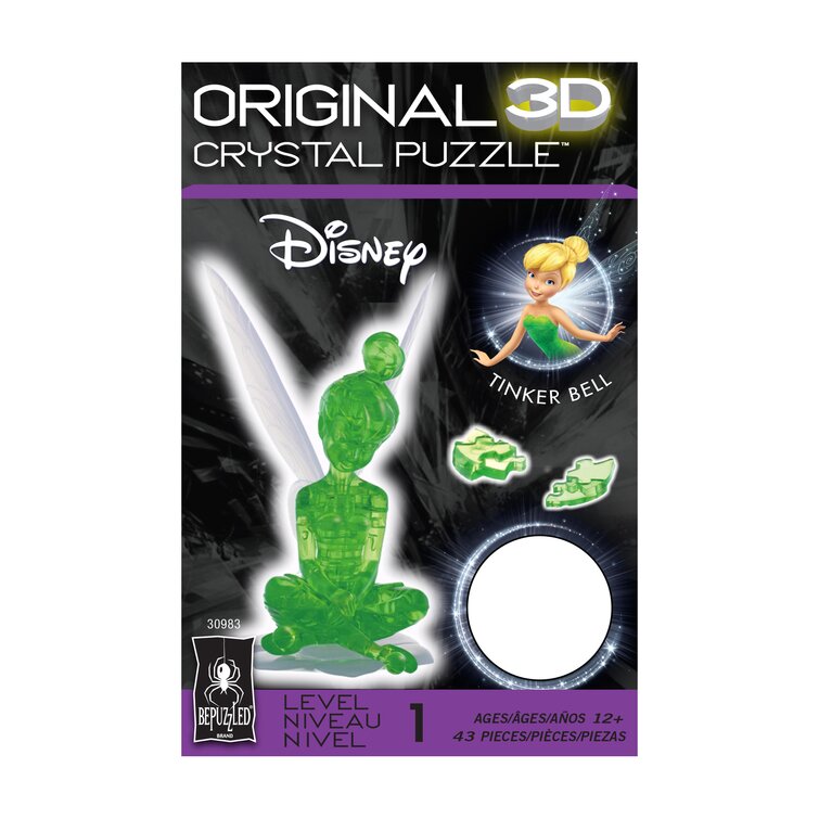 Tinker Bell 3d Crystal Puzzle by University Games for sale online