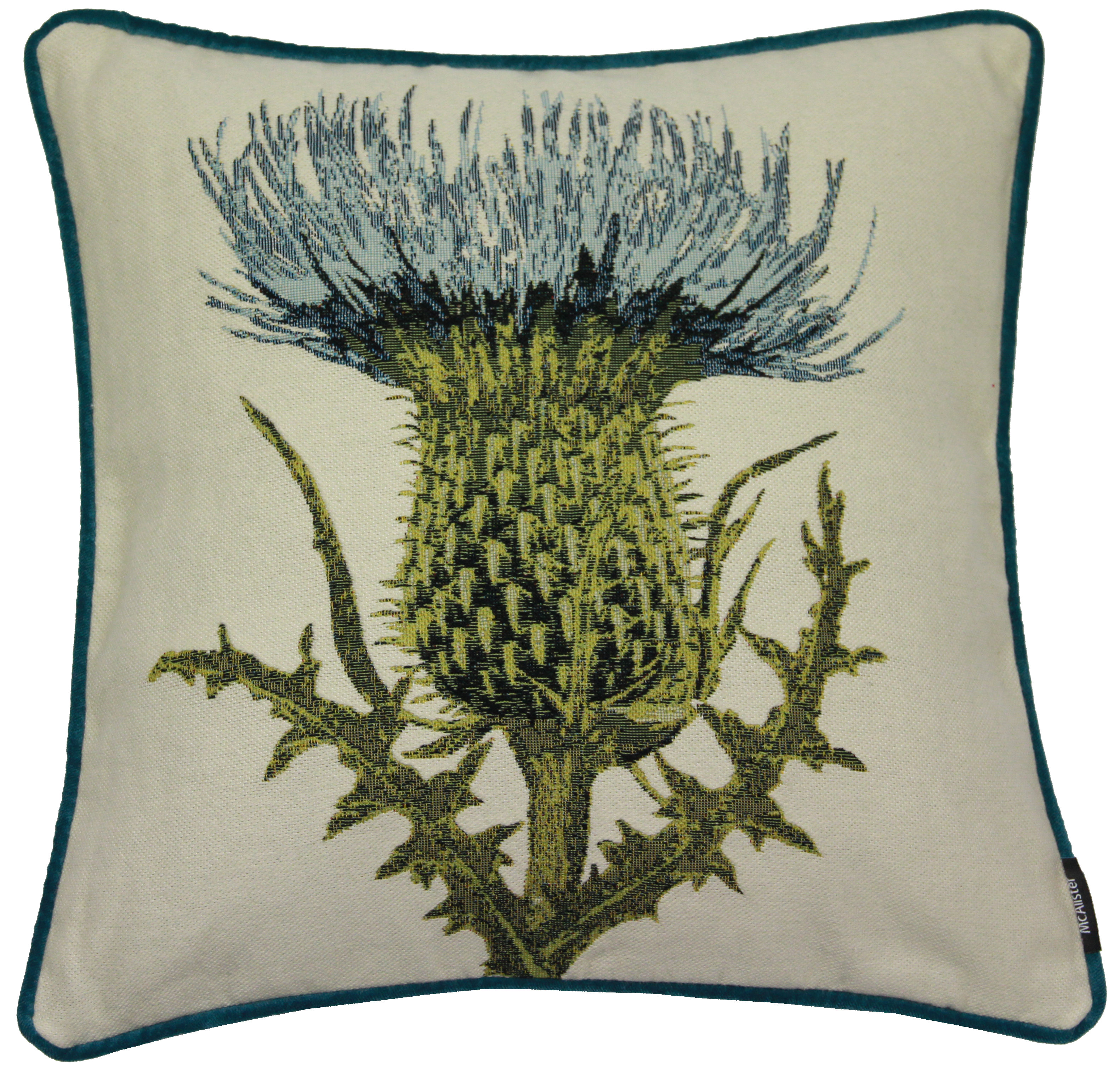 Mcalistertextiles Thistle Outdoor Square Pillow Cover Insert Wayfair
