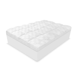 Go to store & view more images Alwyn Home Gledhill Luxury Euro Top 500 Thread Count Mattress Pad