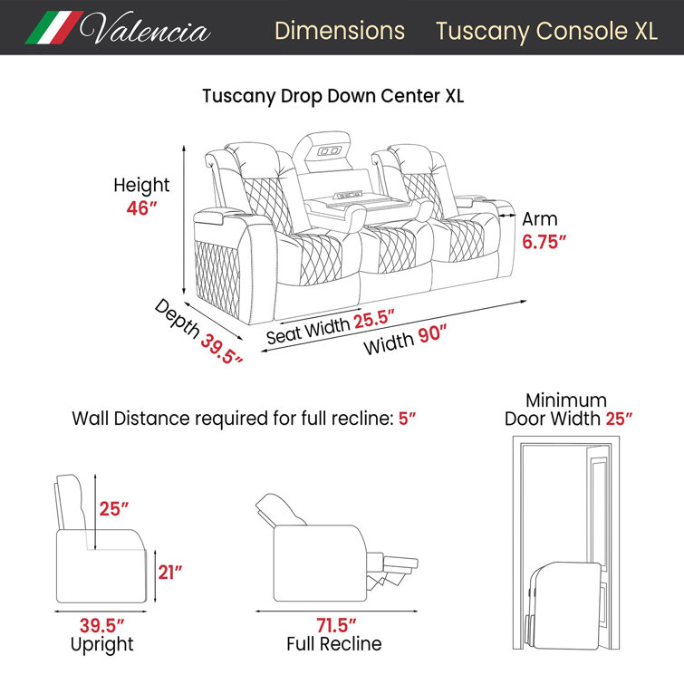 50+ Home Theater Seating Dimensions